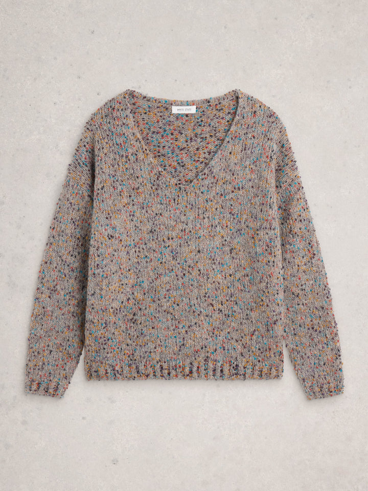 Pull décontracté et texturé