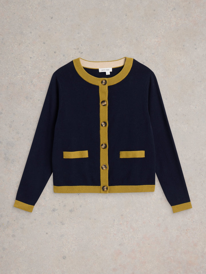 Cardigan chic bicolore Charlotte