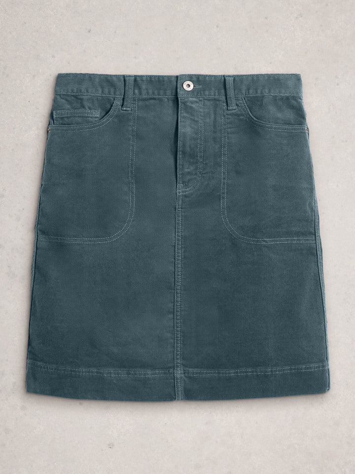 Jupe en velours côtelé Tia