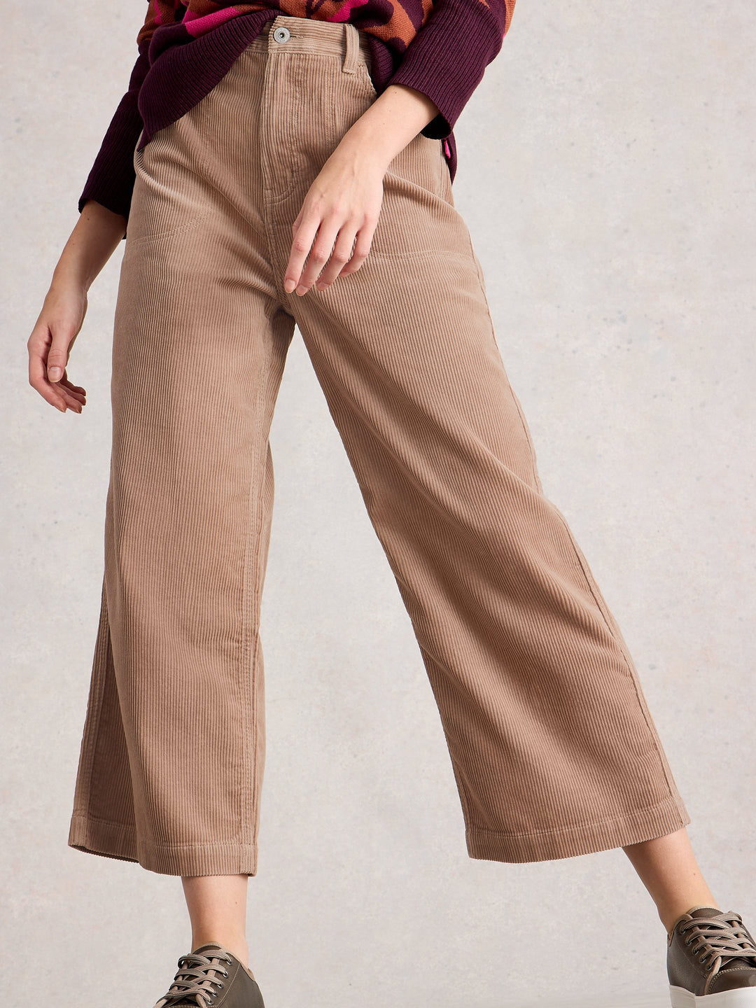 Pantalon velouté 7/8 Tia