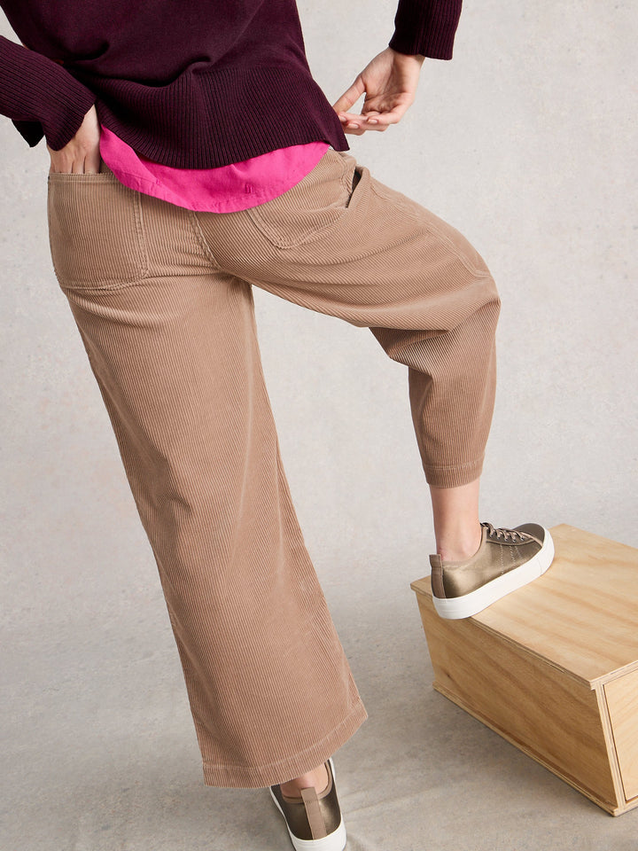 Pantalon velouté 7/8 Tia