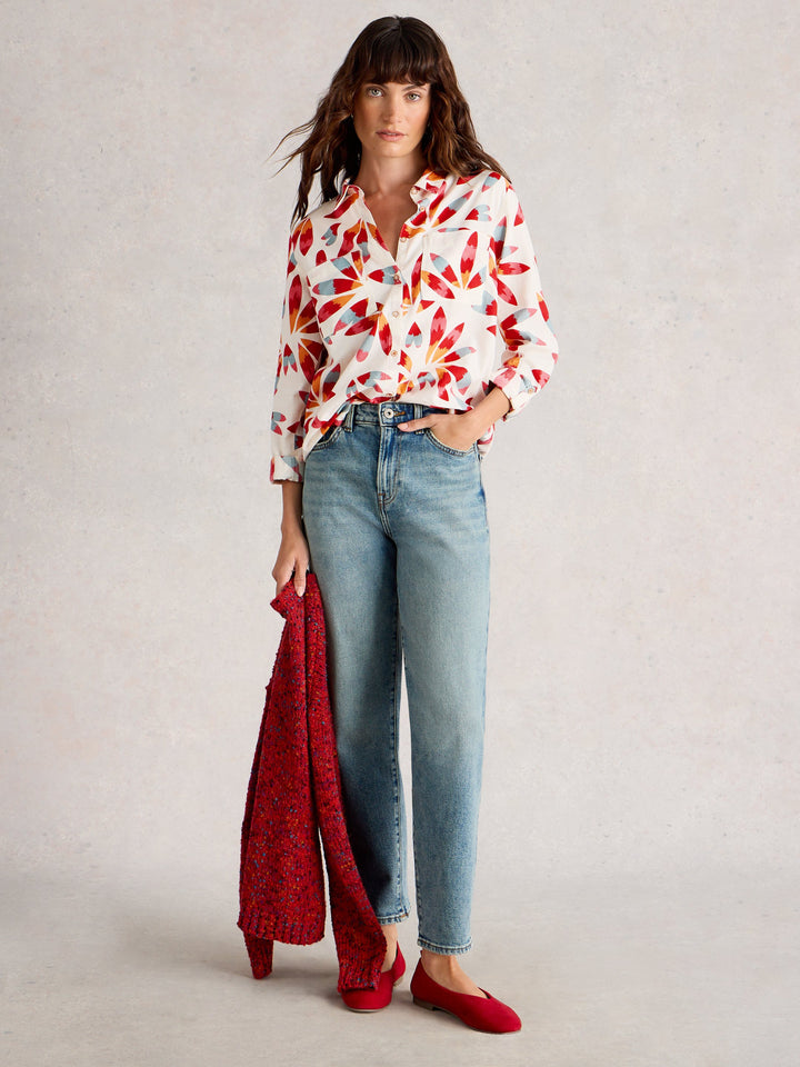 Chemise de coton biologique Sophie