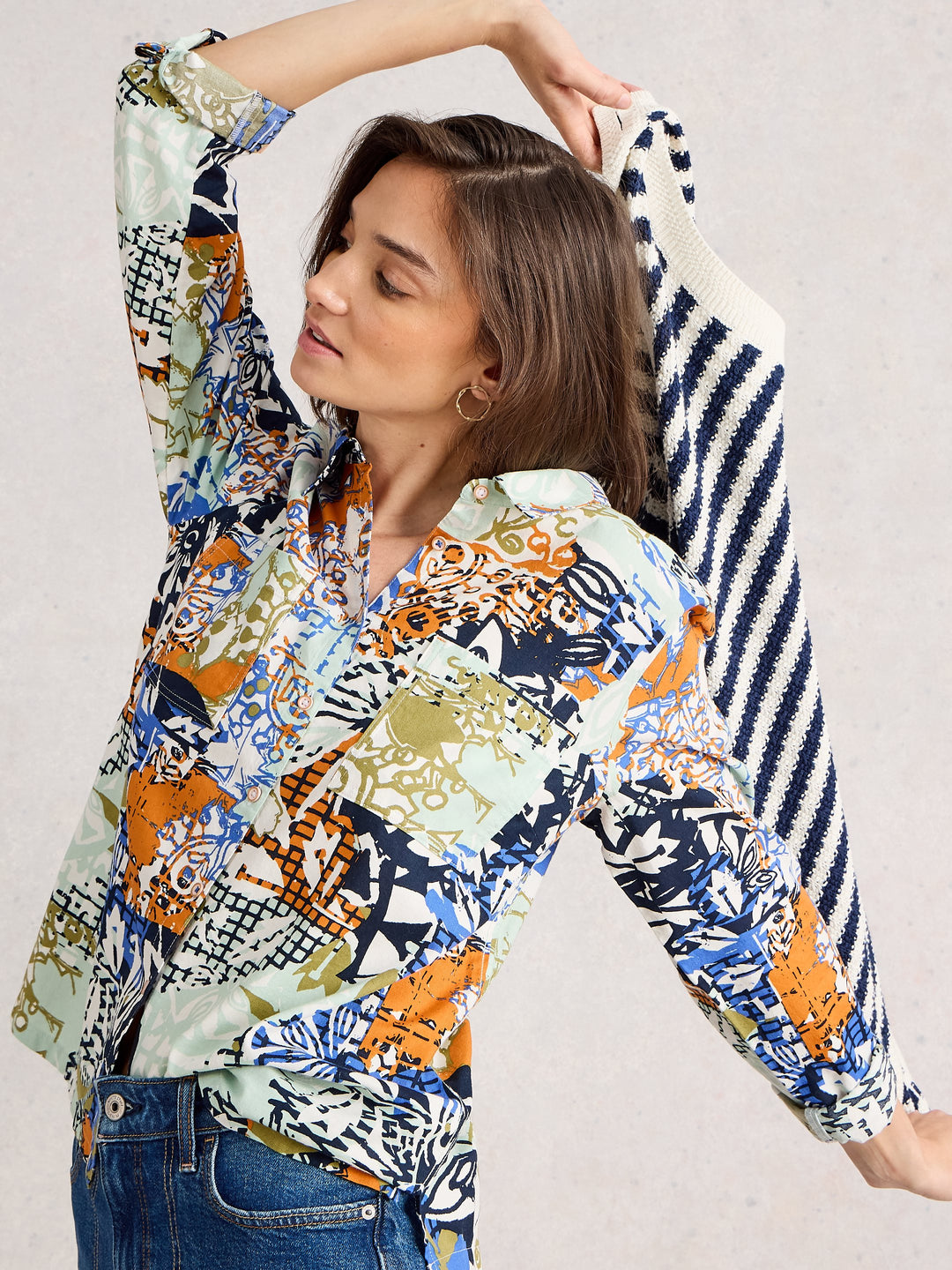 Chemise de coton biologique Sophie