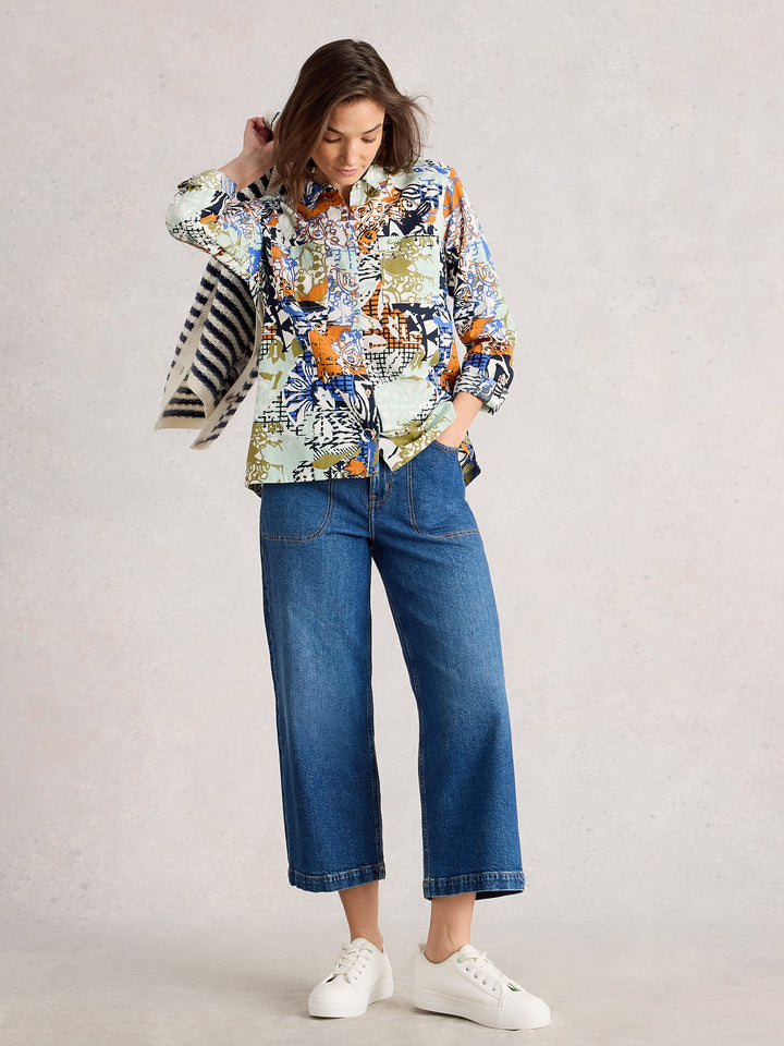 Chemise de coton biologique Sophie