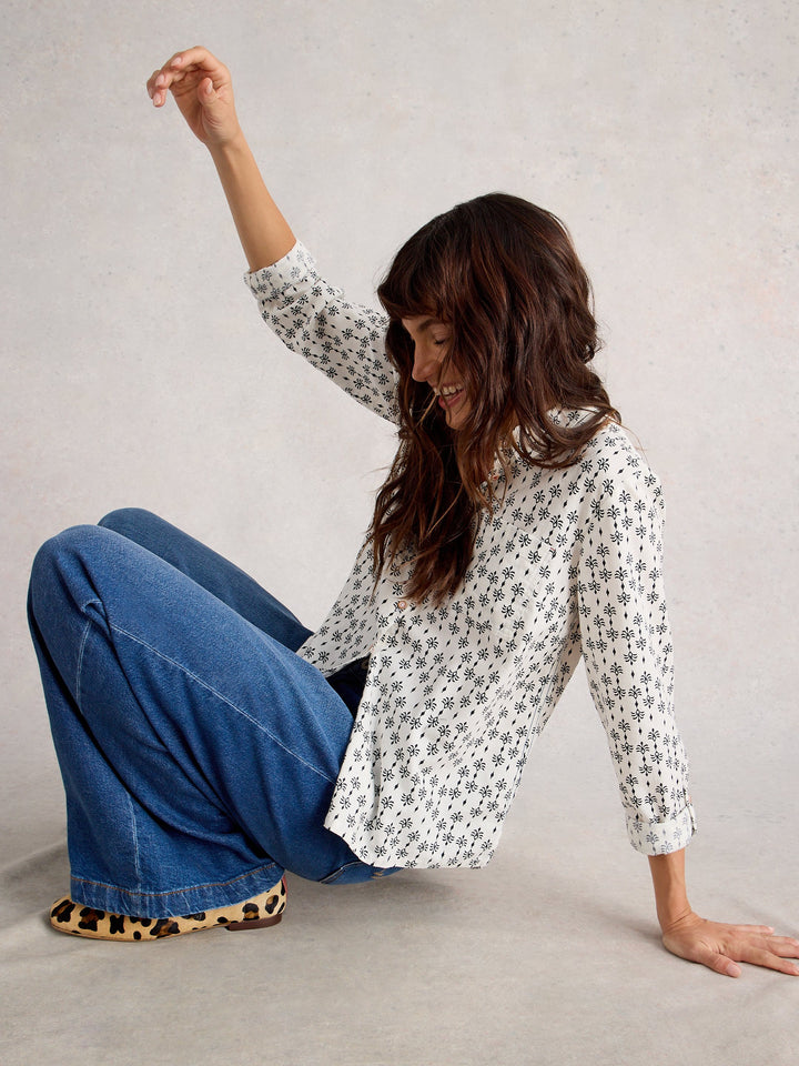 Chemise de coton biologique Sophie