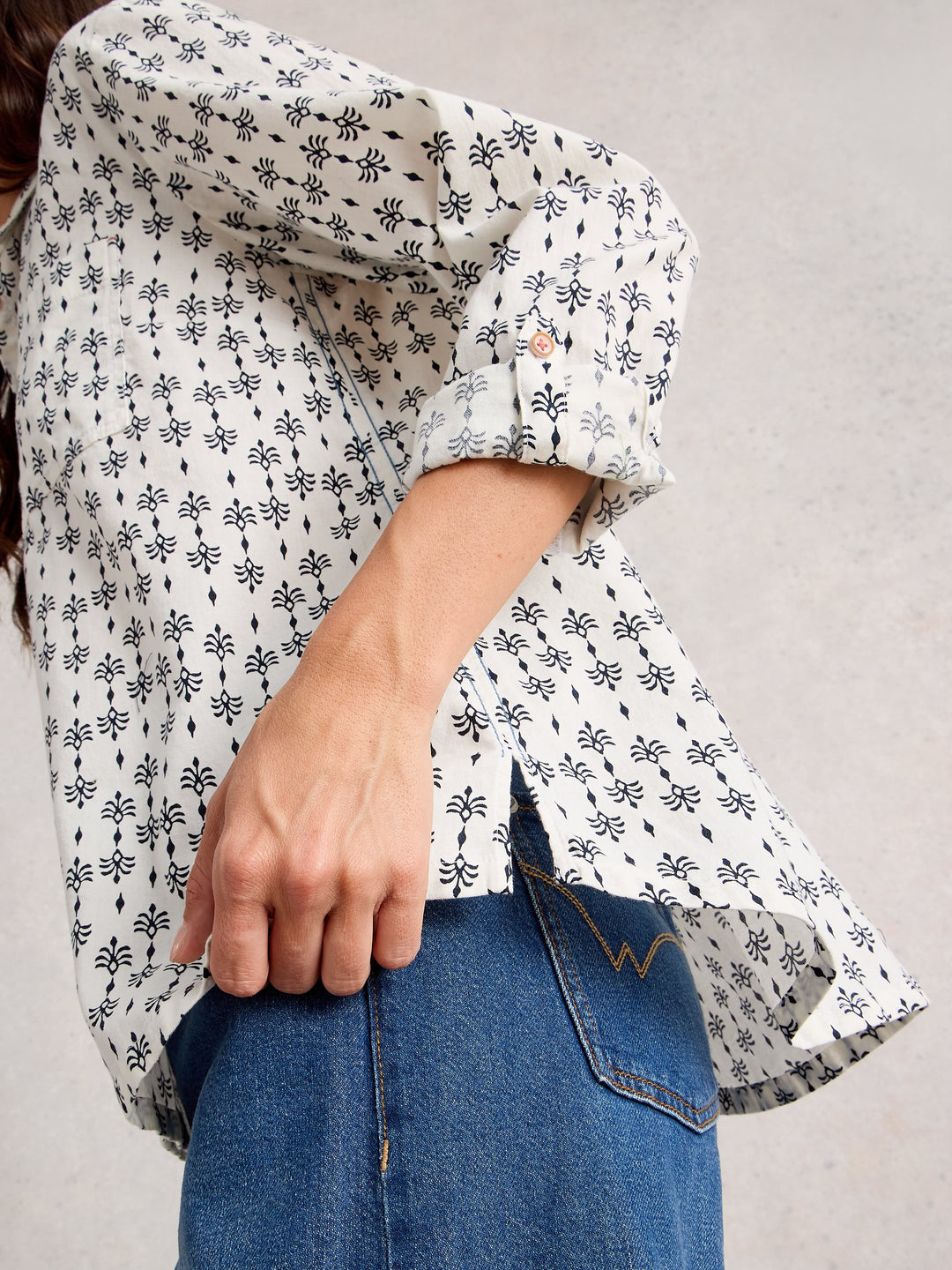 Chemise de coton biologique Sophie