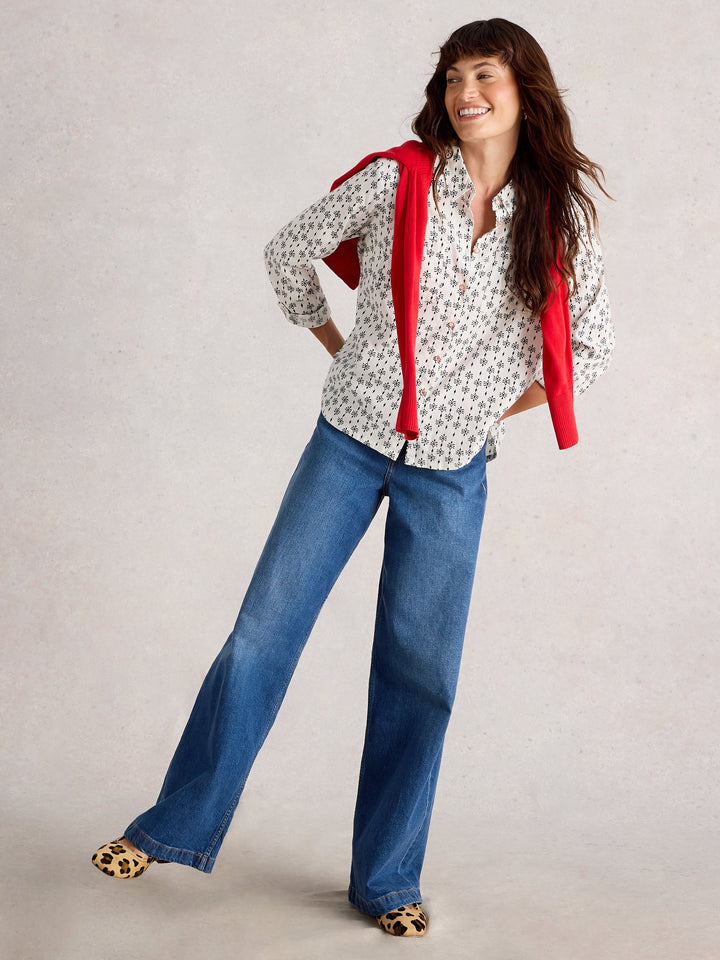 Chemise de coton biologique Sophie