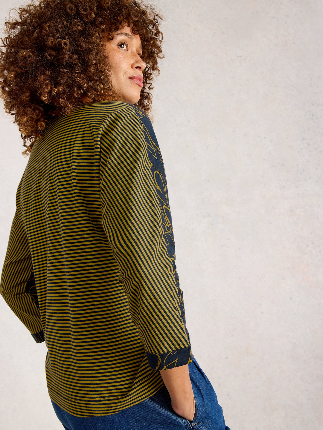 Chandail à manches trois-quarts Demi Dolman