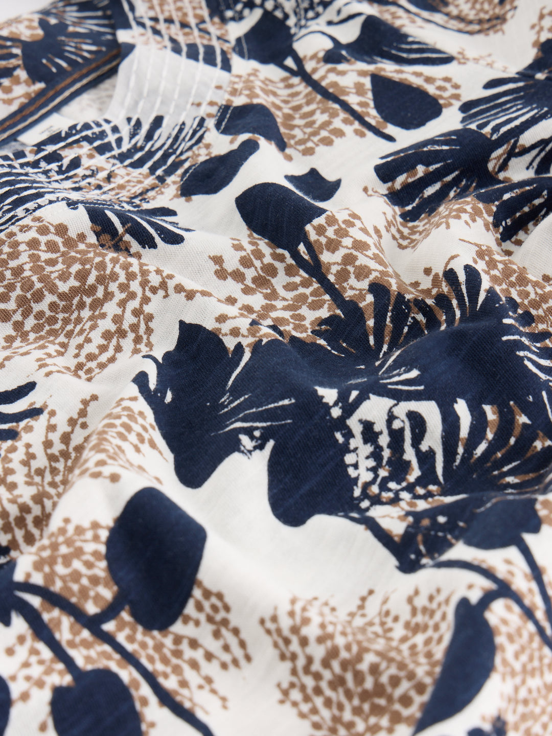 Chandail naturel floral Weaver