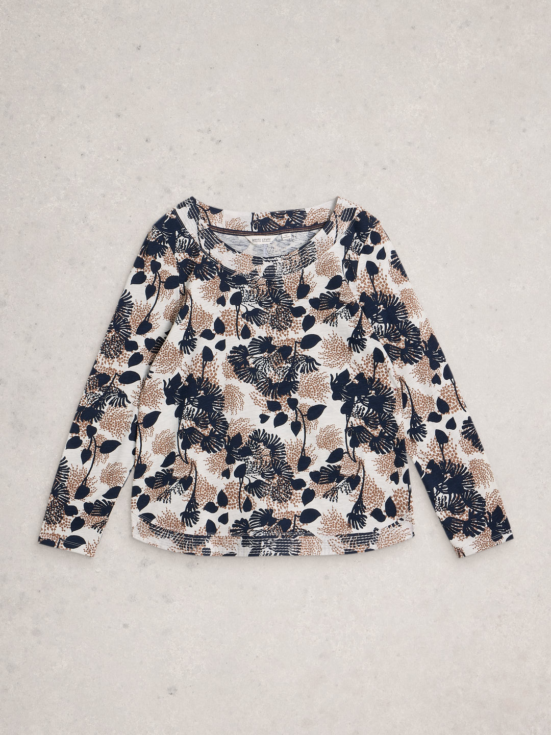 Chandail naturel floral Weaver