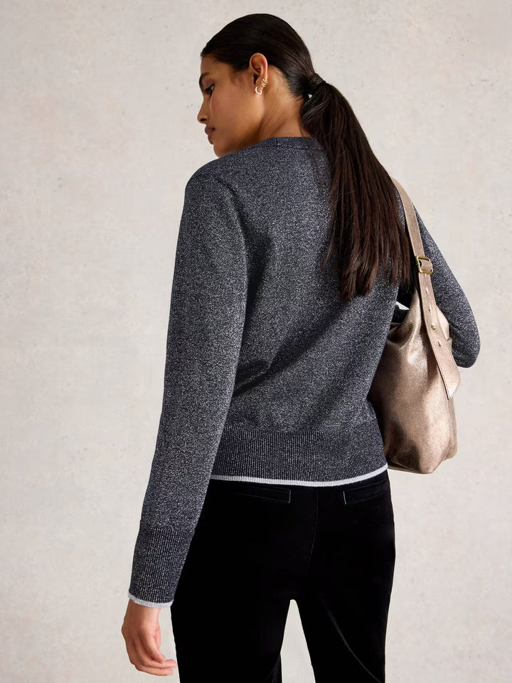 Pull à fil scintillant