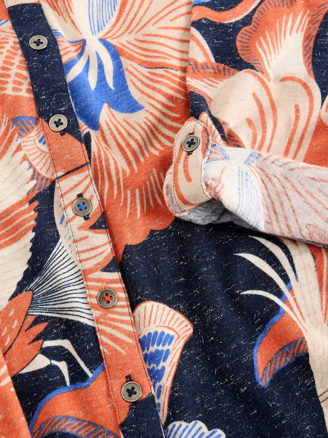 Chemise imprimée scintillante Annie