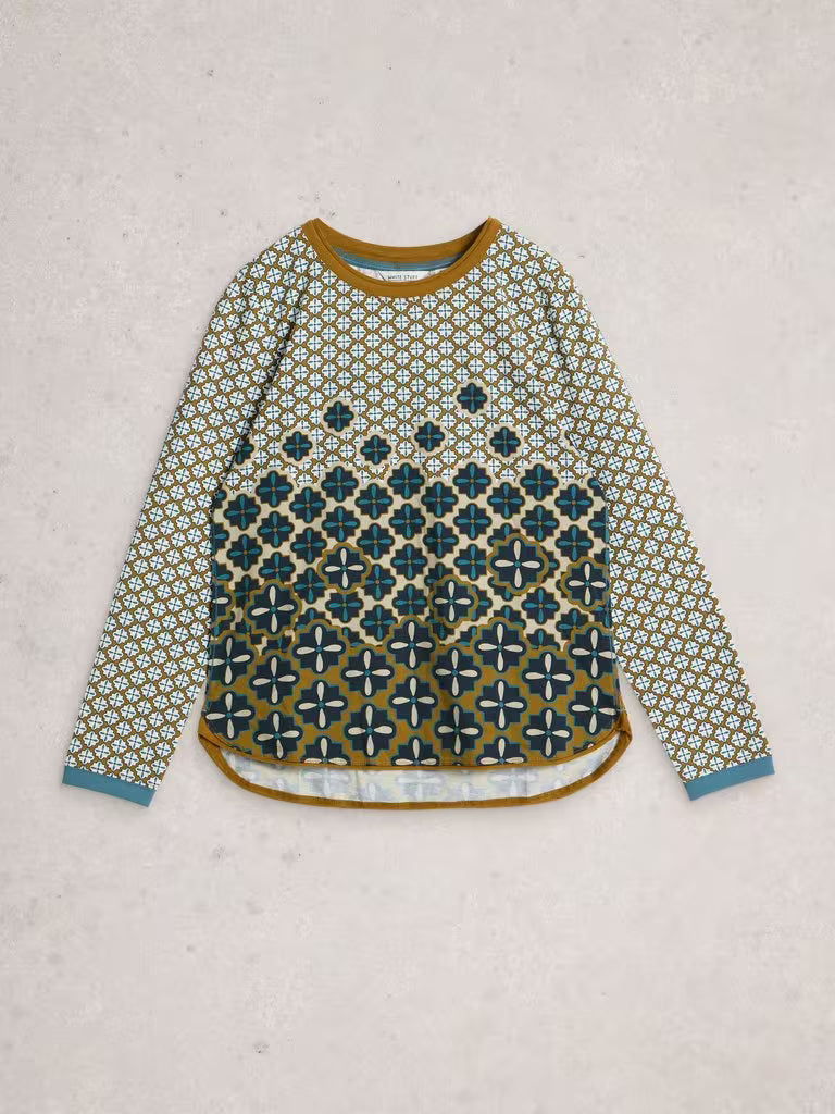 Chandail à motifs multiples Clara