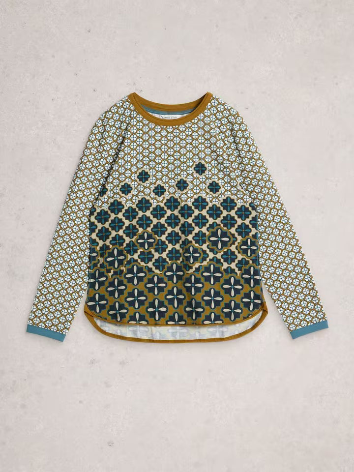 Chandail à motifs multiples Clara