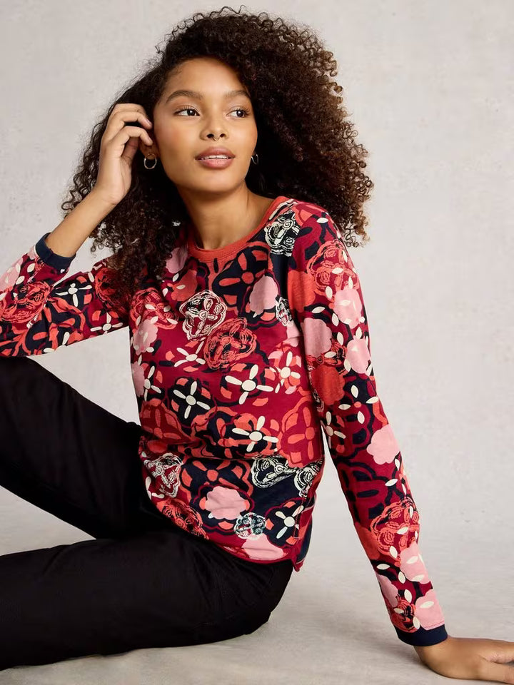 Chandail à motifs multiples Clara