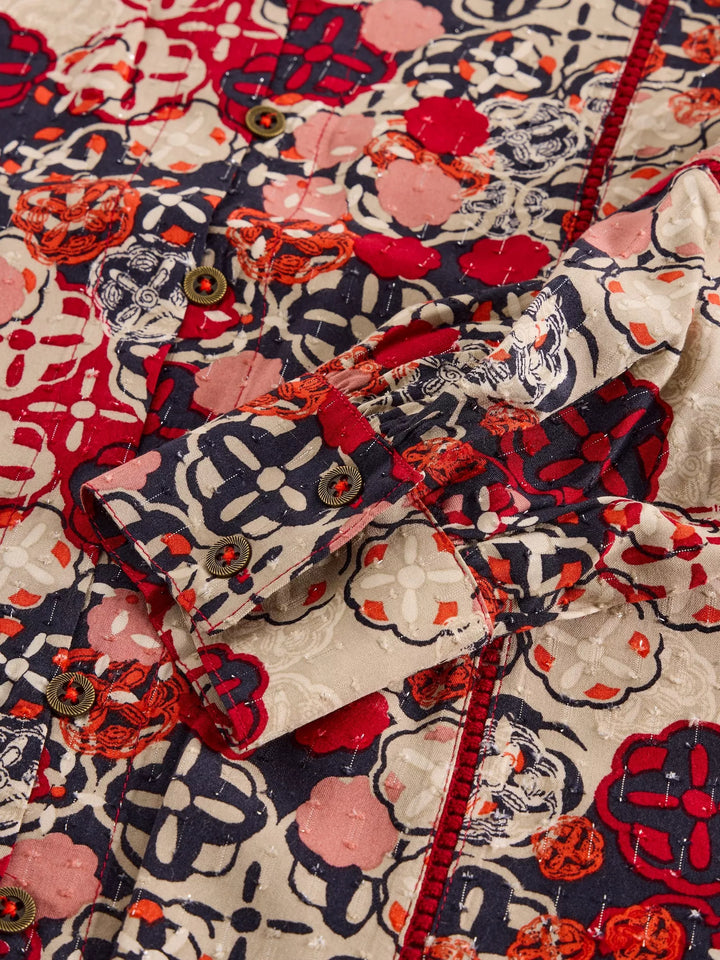 Chemisier vibrant Paloma