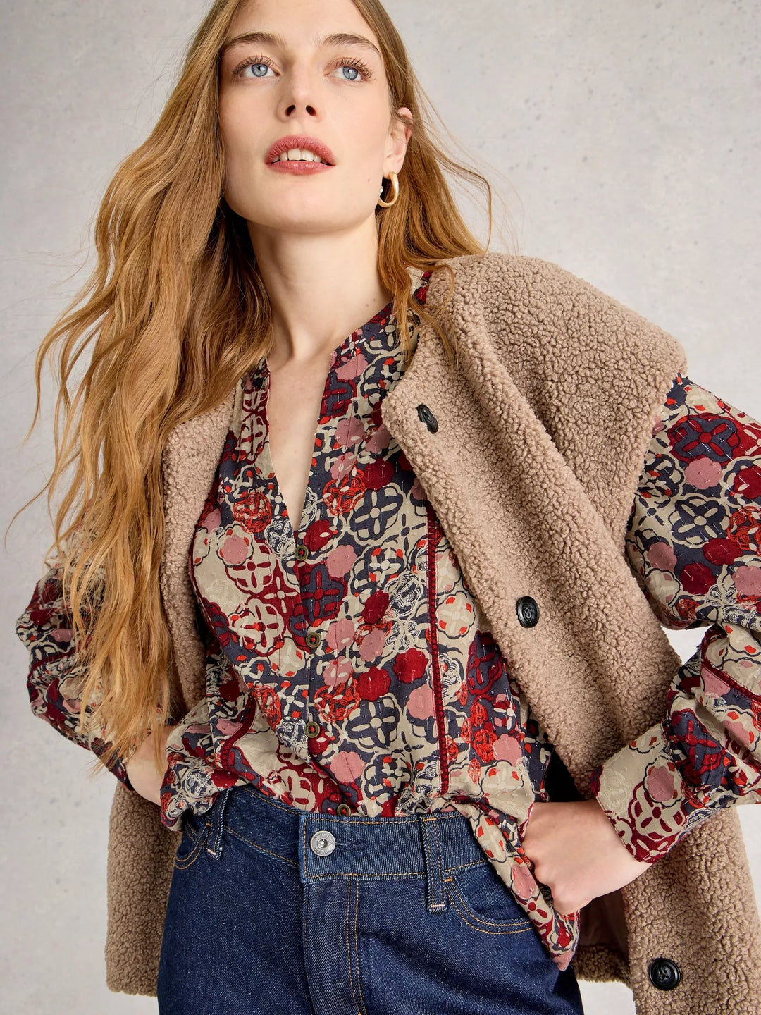 Chemisier vibrant Paloma