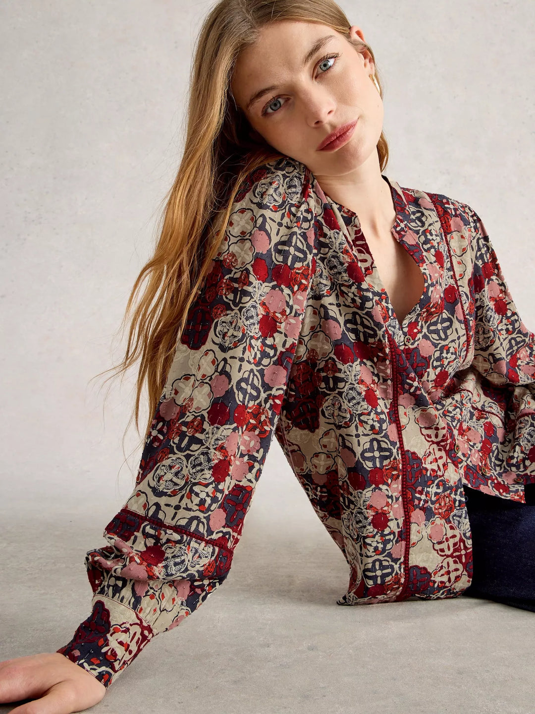 Chemisier vibrant Paloma