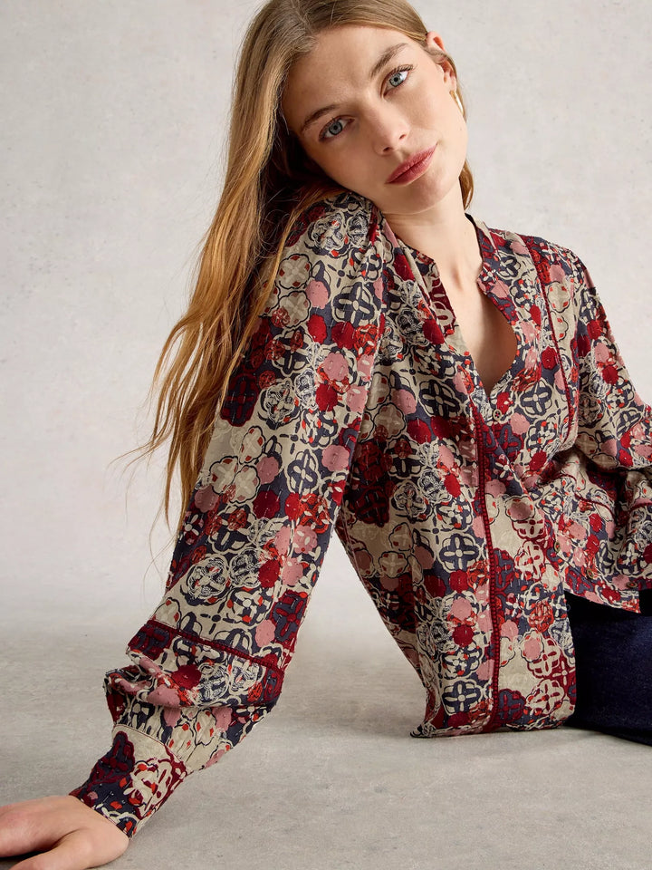 Chemisier vibrant Paloma