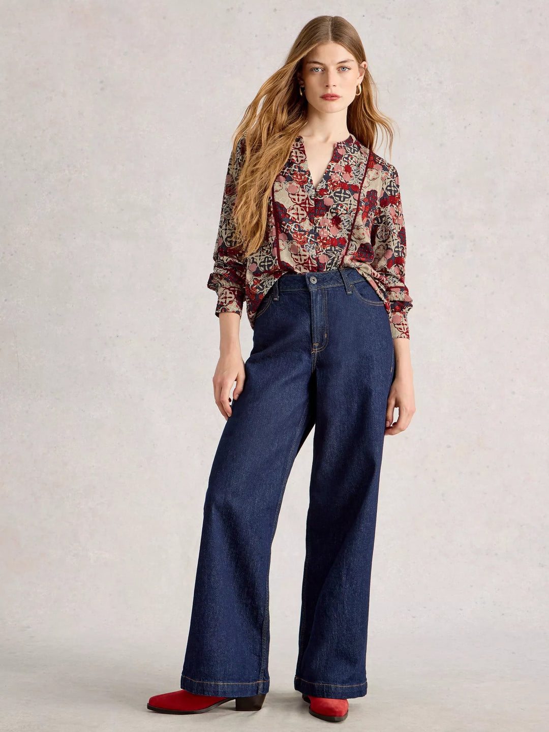 Chemisier vibrant Paloma