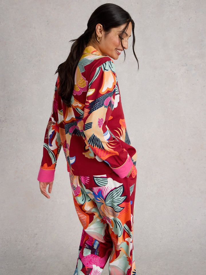 Ensemble de Pyjama rouge tout doux White Stuff