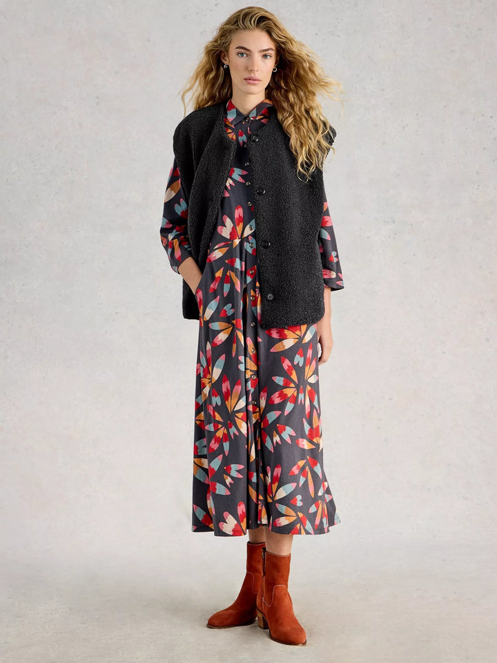 Veste en mouton sans manches Borg