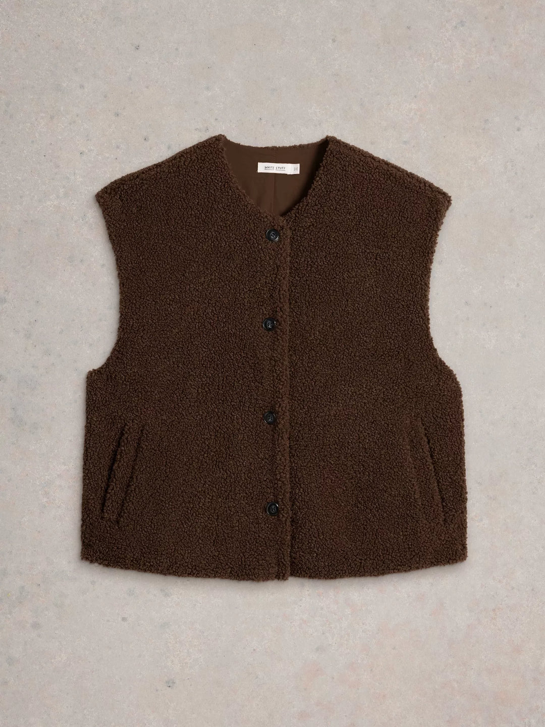 Veste en mouton sans manches Borg