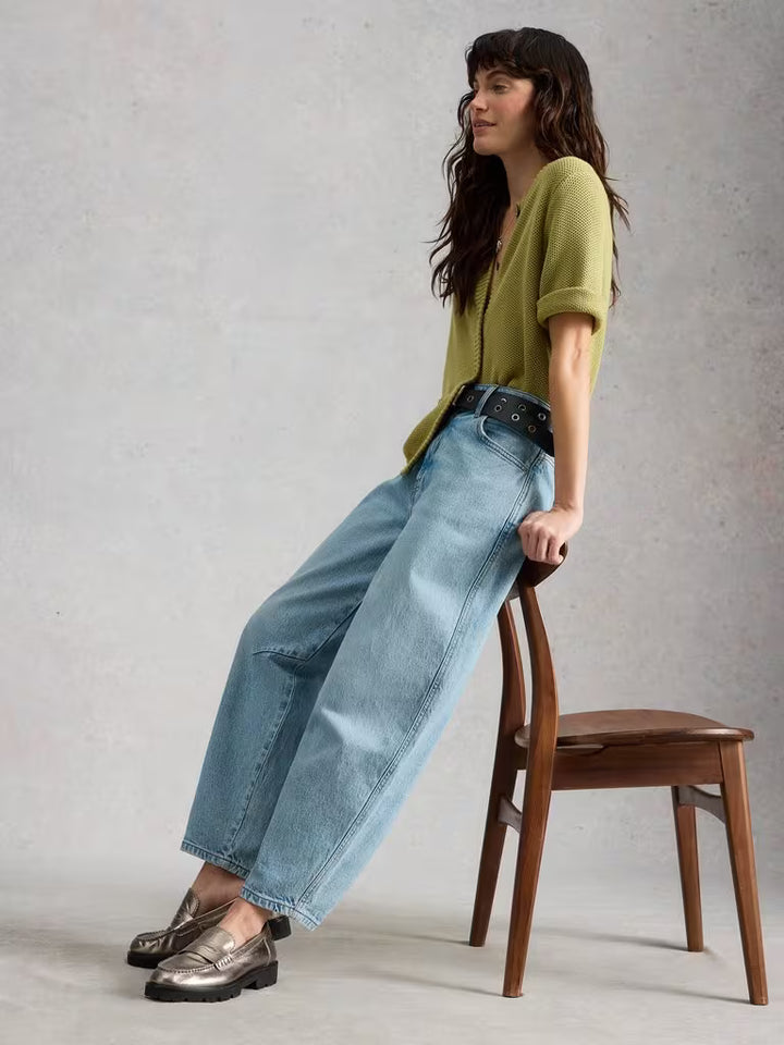 Jean coupe décontractée longueur cheville Aubrey