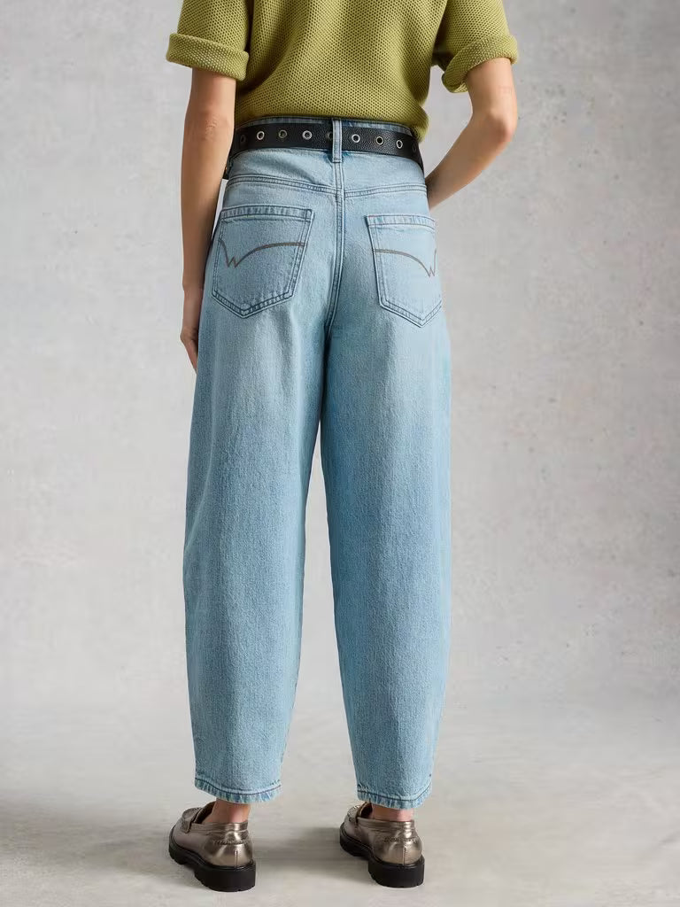 Jean coupe décontractée longueur cheville Aubrey