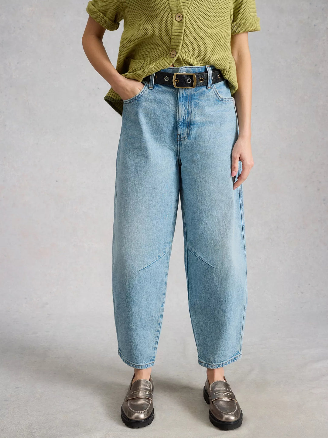 Jean coupe décontractée longueur cheville Aubrey