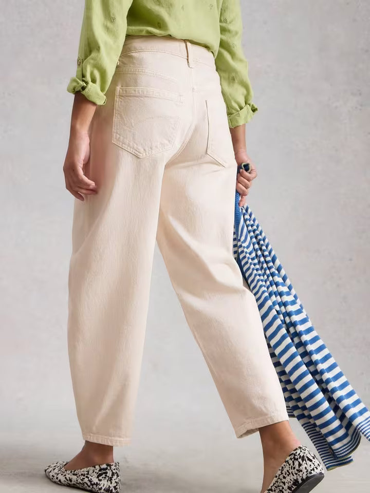 Jean coupe décontractée longueur cheville Aubrey