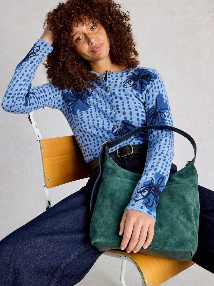 Cardigan imprimé manches longues Lulu