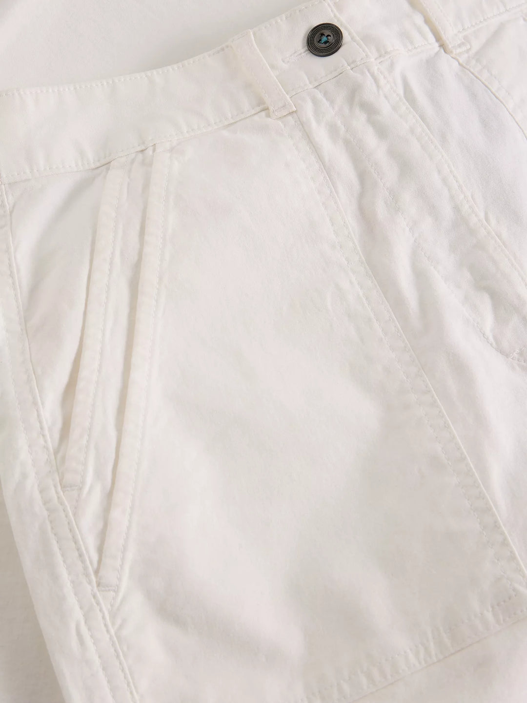 Pantalon longueur cheville - Extensible en coton biologique et lin