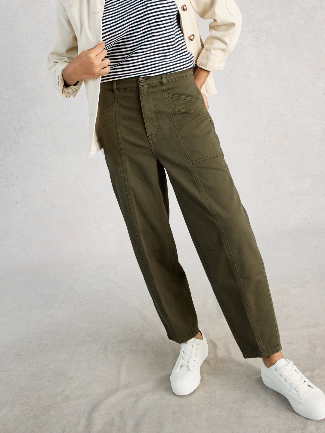 AUBREY BARREL TROUSER