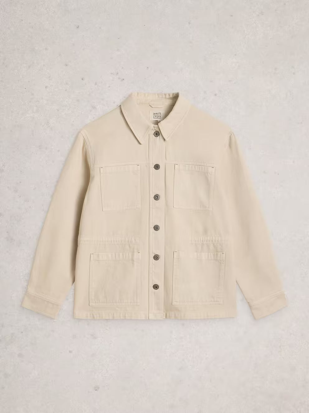 Veste en denim utilitaire Luna - Blouson ajustable en coton biologique