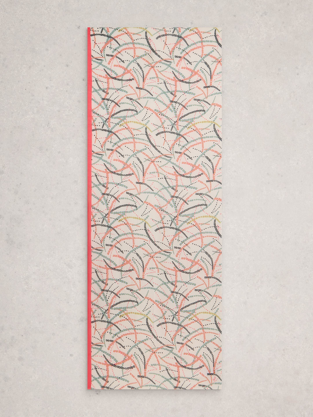 Foulard léger à imprimés Callie - Accessoire pratique en coton biologique