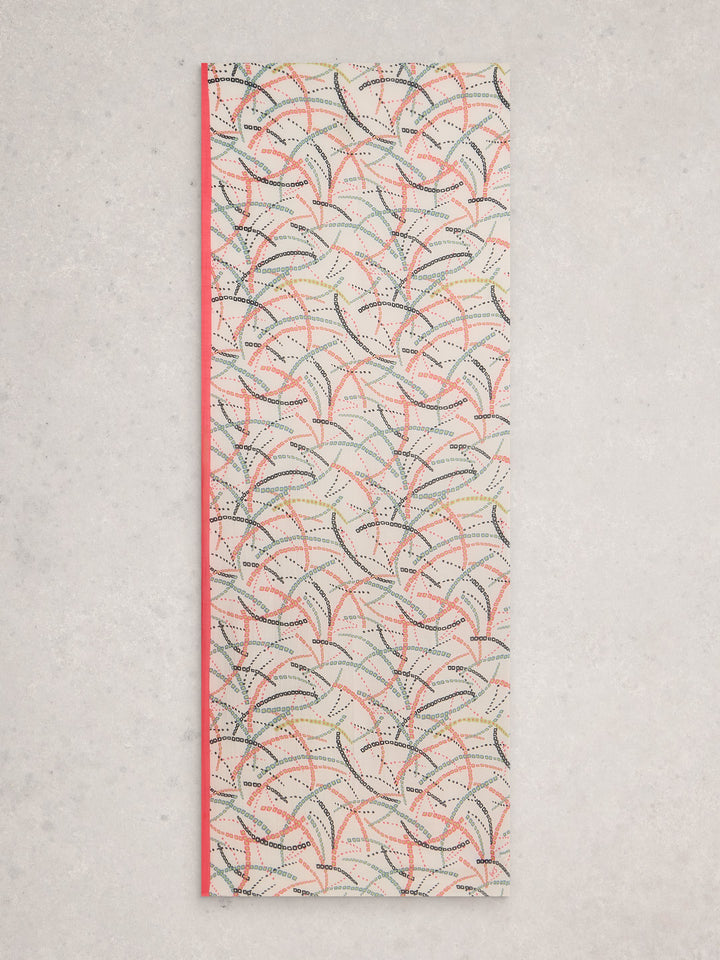 Foulard léger à imprimés Callie - Accessoire pratique en coton biologique