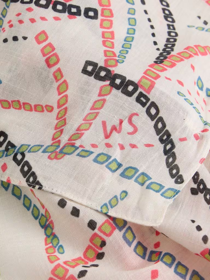 Foulard léger à imprimés Callie