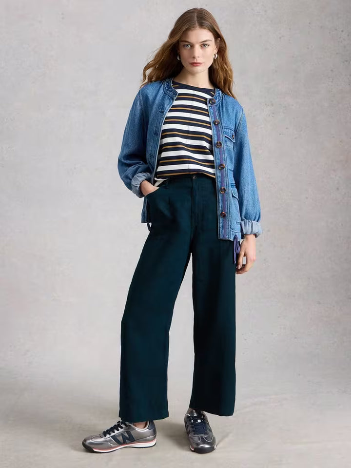 Pantalon coupe large Tia - En pur lin