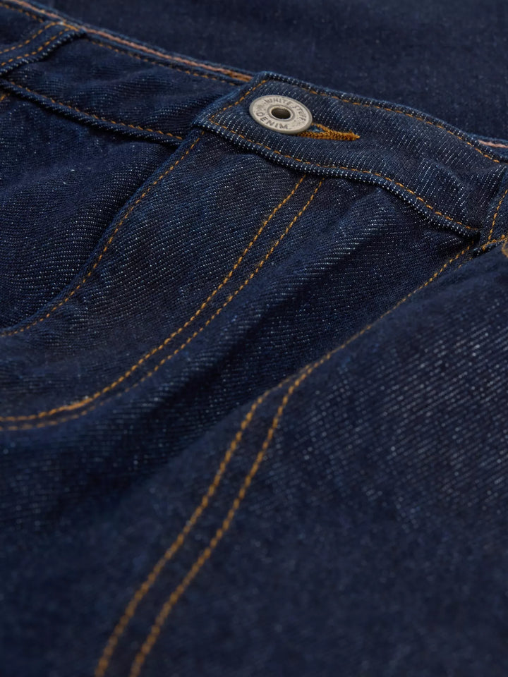 Pantalon écourté à jambe large en coton biologique Tia - Confort et style rétro