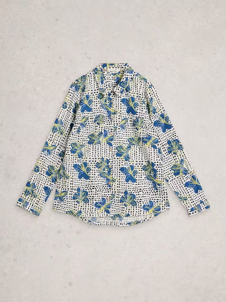 Blouse imprimée Sophie - en coton biologique