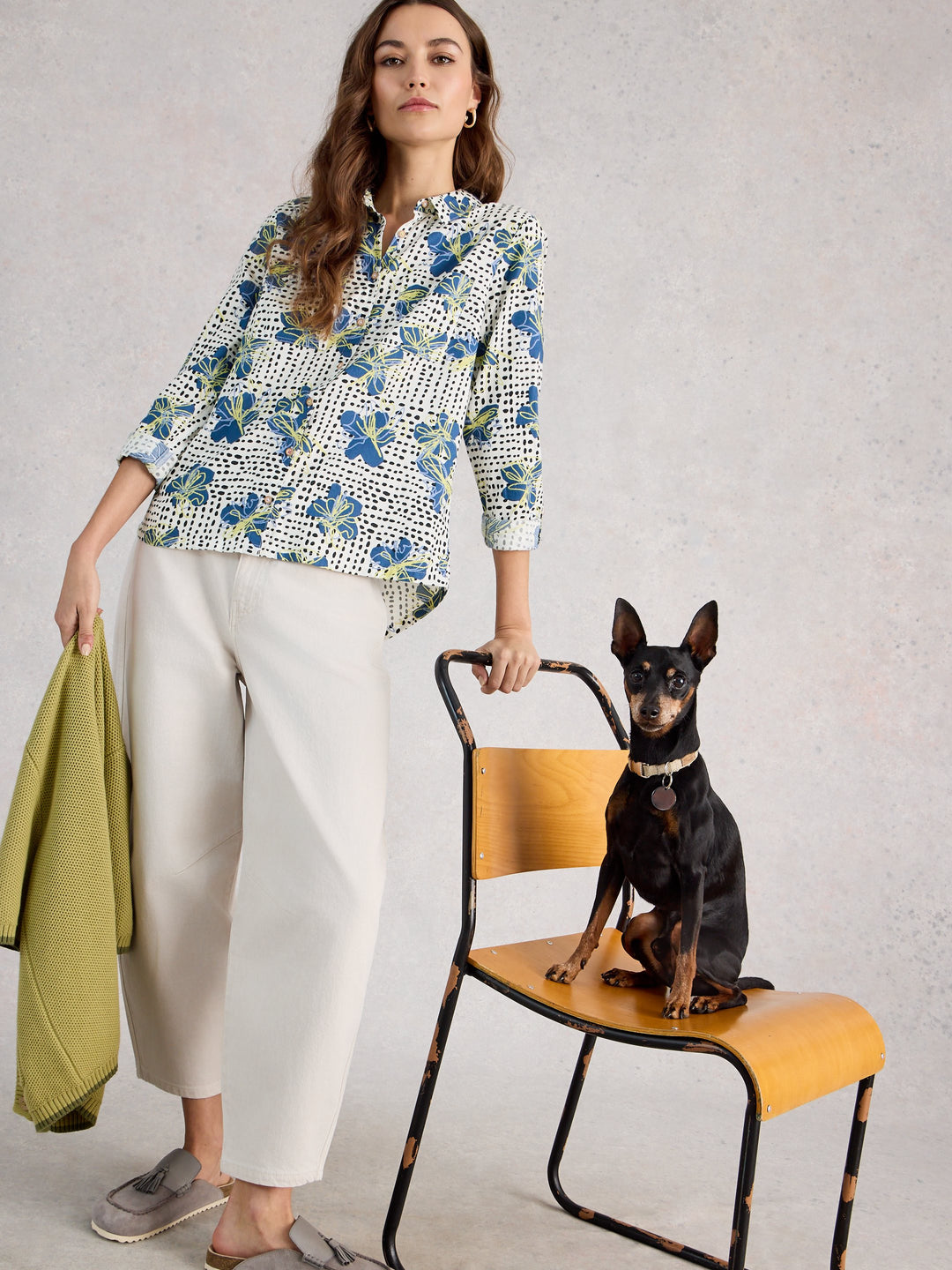 Blouse imprimée Sophie - En coton biologique