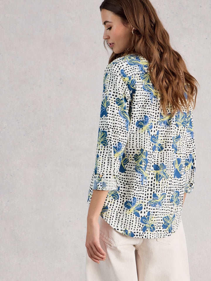 Blouse imprimée Sophie - En coton biologique