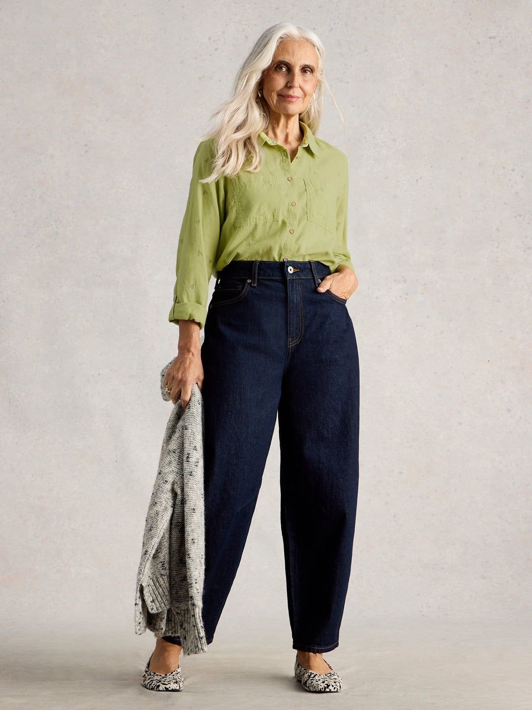 Blouse imprimée Sophie - en coton biologique