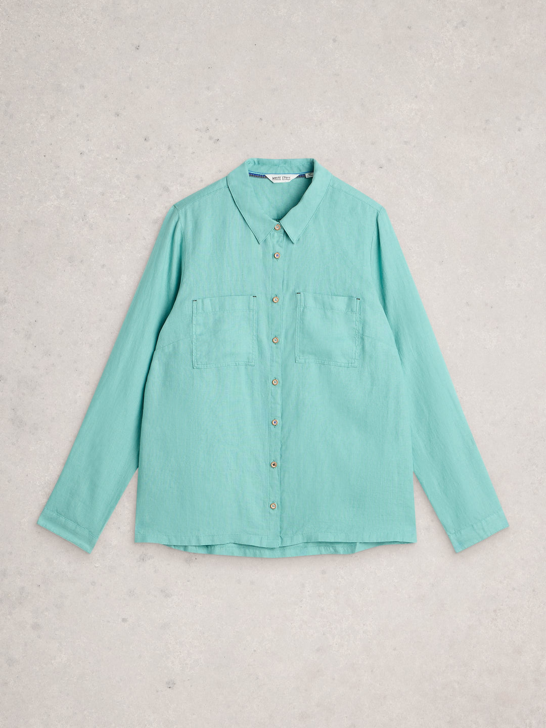 Chemise en lin Sophie - Polyvalente avec manches retroussables et poches poitrine