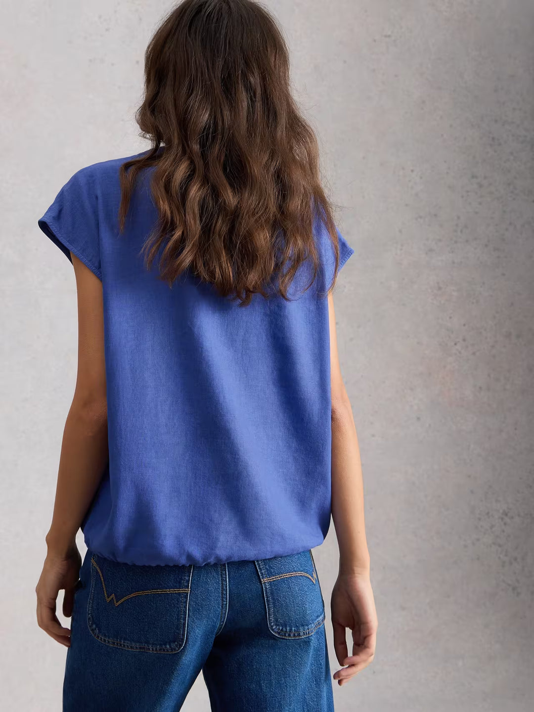 Blouse à encolure fendue Nicole - Viscose (LENZING™ ECOVERO™)