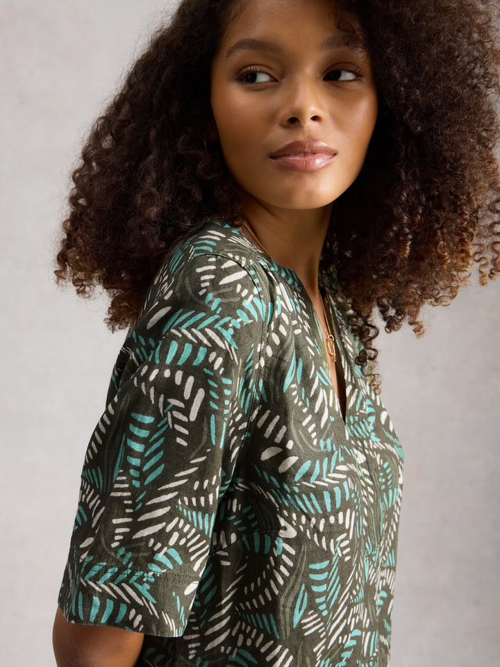 Robe coupe décontractée June - En pur lin