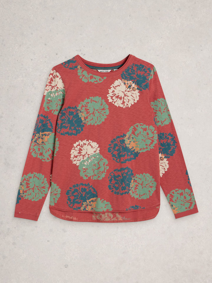 Chandail à différents imprimés à manches longues Clara - 100% coton