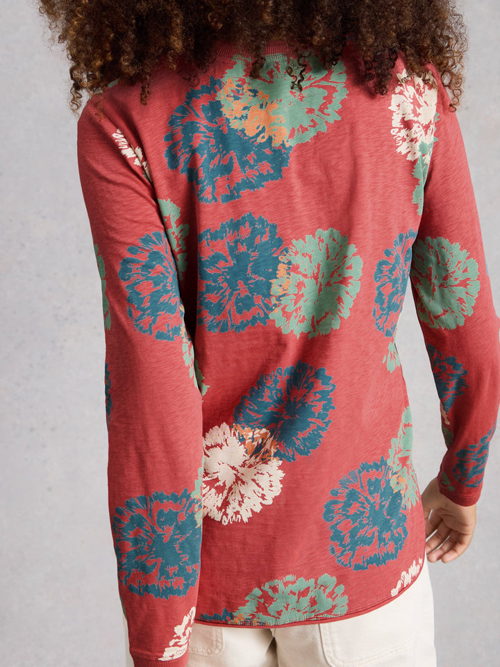 Chandail à différents imprimés à manches longues Clara - 100% coton