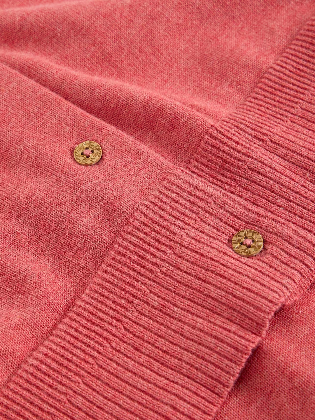 Cardigan à encolure ronde en coton biologique Lulu